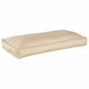 vidaXL Pallet Kissen Set 3 pcs Beige 120 x 60 x 12 cm Oxford Stoff