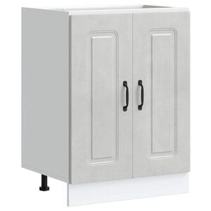 vidaXL Sp&uuml;lenunterschrank Kalmar Betongrau 60x46x81,5 cm Holzwerkstoff