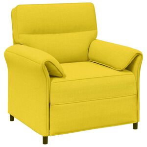 vidaXL Sofa 100% Polyester, Metallrahmen, MDF, Sperrholz