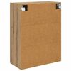 vidaXL Wandmontierter Schrank 2 pcs Artisan-Eiche 69,5 x 34 x 90 cm
