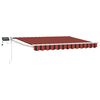 vidaXL Manuelle Gelenkarmmarkise mit LEDs 3,5 x 2 m