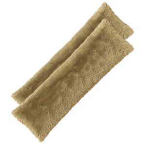 vidaXL Kissen mit Kissen HEERLEN Hellgrau 40 x 145 cm PV Fleece