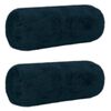 vidaXL Kissenbezug 2 stk. HEERLEN Marineblau &Oslash; 15 x 40 cm