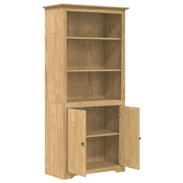vidaXL B&uuml;cherregal BODO Honigbraun 82 x 40 x 173 cm Holzwerkstoff