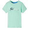 Kinder-Kurzarmshirt Hellgr&uuml;n 92