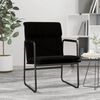 vidaXL Loungesessel Schwarz 55x64x80 cm Stoff