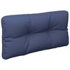 vidaXL Palettenkissen-Set Marineblau 70x40x12 cm Stoff