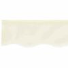vidaXL Markisenersatzstoff Creme 280 x 195 cm Polyester