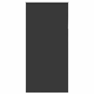 vidaXL Verdunkelungsrollo Schwarz 115x230 cm Stoffbreite 110,7 cm