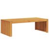 vidaXL Beistelltisch Braun 110 x 55 x 35 cm Massivholz Akazie