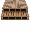 vidaXL Terrassendiele 6 pcs Teak WPC