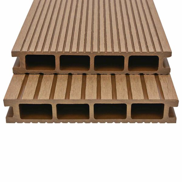 vidaXL Terrassendiele 6 pcs Teak WPC