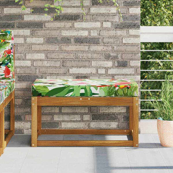 vidaXL Sitzkissen f&uuml;r Outdoor Bunt 80 x 40 x 8 cm 100 % Polyester