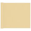 vidaXL Balkonsichtschutz Sand 100 x 300 cm Oxford-Stoff