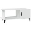 vidaXL Couchtisch Wei&szlig; 90x50x40 cm Holzwerkstoff