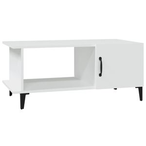 vidaXL Couchtisch Wei&szlig; 90x50x40 cm Holzwerkstoff