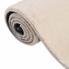 vidaXL Teppich Waschbar Flauschig Kurzflor 160x230 Rutschfest Beige