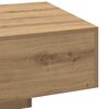 vidaXL Couchtisch Artisan-Eiche 100x49,5x31 cm Holzwerkstoff