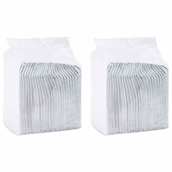 vidaXL Haustier Training Pad Uni 100 pcs 120 x 80 cm