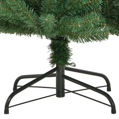 vidaXL Künstlicher Weihnachtsbaum Klappbar mit Ständer Grün 180 cm