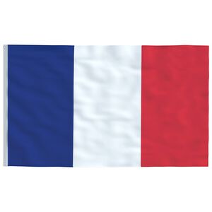 vidaXL Flagge Frankreichs 90 x 150 cm