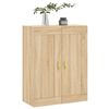 vidaXL Wandschrank Sonoma-Eiche 69,5x34x90 cm Holzwerkstoff