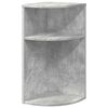 vidaXL Beistelltisch Beton Grau 29,6 x 29,6 x 60 cm Holzwerkstoff