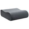 vidaXL Sitzkissen Uni Grau 40 x 40 x 13 cm PU-Schaum