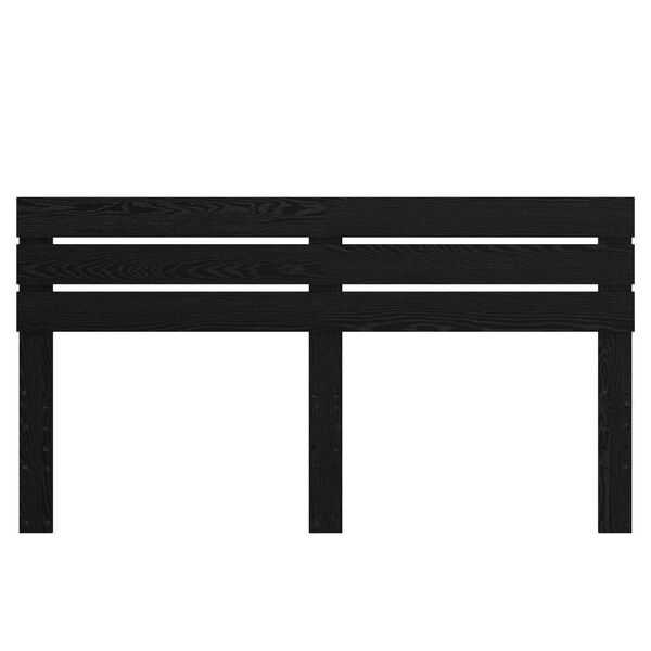 vidaXL Kopfteil Schwarz Eichen-Optik 200 cm Holzwerkstoff