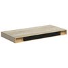 vidaXL Schwebendes Wandregal Eichefarben 50x23x3,8 cm MDF
