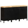 vidaXL Sideboard mit 3 Schubladen und 4 T&uuml;ren Raues Mangoholz