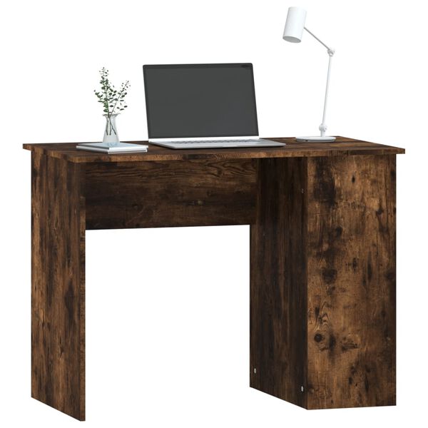 vidaXL Schreibtisch R&auml;uchereiche 100x55x75 cm Holzwerkstoff