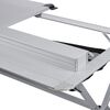 Campart Travel Camping-Rolltisch Michigan Aluminium 140x80x70 cm