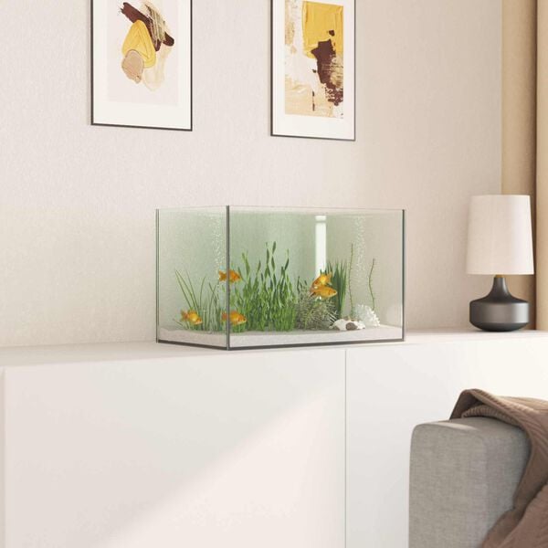 vidaXL Aquarium mit Speicher Transparent 40 x 25 x 25 cm Glas