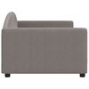 vidaXL Tagesbett Taupe 90x200 cm Stoff