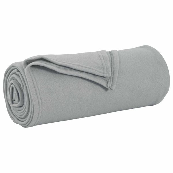 vidaXL Wohndecken 6 pcs Grau 170 x 130 cm Fleece