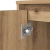 vidaXL Schreibtisch Artisan-Eiche 120x42x76 cm Holzwerkstoff