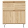 vidaXL Sideboard Sonoma-Eiche 60x35x70 cm Holzwerkstoff