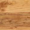 vidaXL Highboard mit Regal Natur 40 x 33,5 x 110 cm Massivholz Akazie