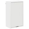 vidaXL Badezimmerschrank Wei&szlig; 39 x 23,5 x 65 cm Holzwerkstoff, Metall