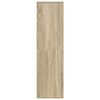 vidaXL Bücherregal Sonoma-Eiche 34x31x112 cm Holzwerkstoff