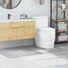 vidaXL Anti-Rutsch Badematten-Set 2 pcs Grau PP