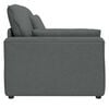 vidaXL Modulares Sofa Endmodul mit Armlehne Kissen Dunkelgrau 100 cm