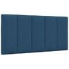 vidaXL Bettgestell ohne Matratze "Hanko" Blau 100x200 cm Stoff