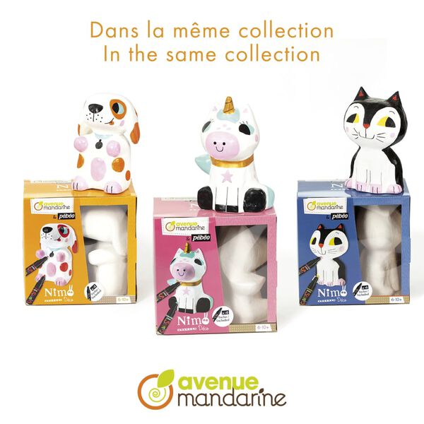Avenue Mandarine Mal-Set Nimo Deco Michele the Unicorn