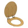 Toilettensitz Soft-Close NATURAL BAMBOO