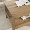 vidaXL Couchtisch Artisan-Eiche 57 x 55 x 45 cm Holzwerkstoff