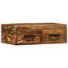 vidaXL TV-Wandschrank 60x30x19 cm Altholz Massiv