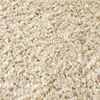 vidaXL Shaggy-Teppich Hochflor Beige 140x200 cm 50 mm