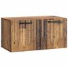 vidaXL Wandmontierter TV-Schrank Altholz 59,5 x 31 x 30 cm